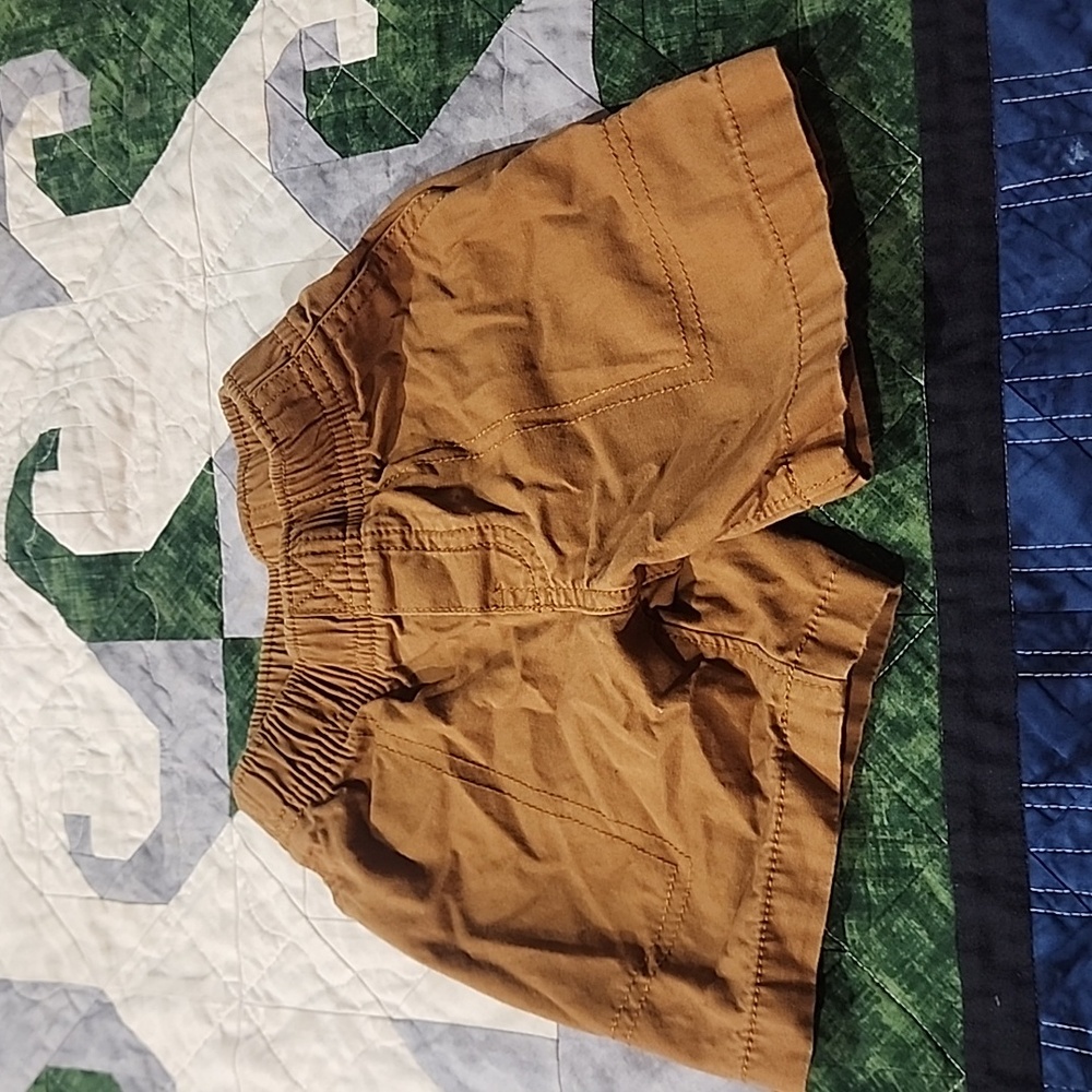 Carters Boys dark tan shorts